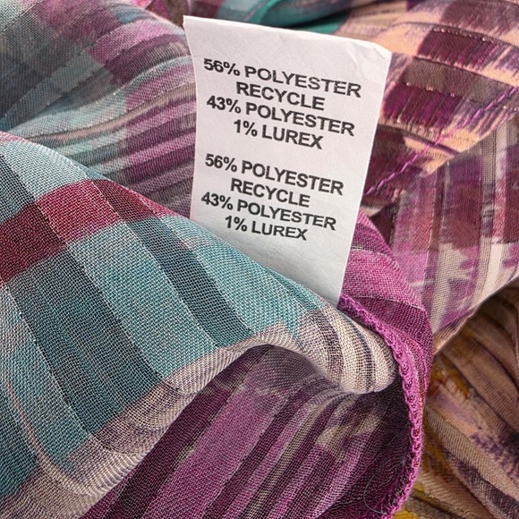 Ramy Brook Vance Button Up Striped Top Womens Large Ballon Sleeve Feminine - Picture 6 of 8